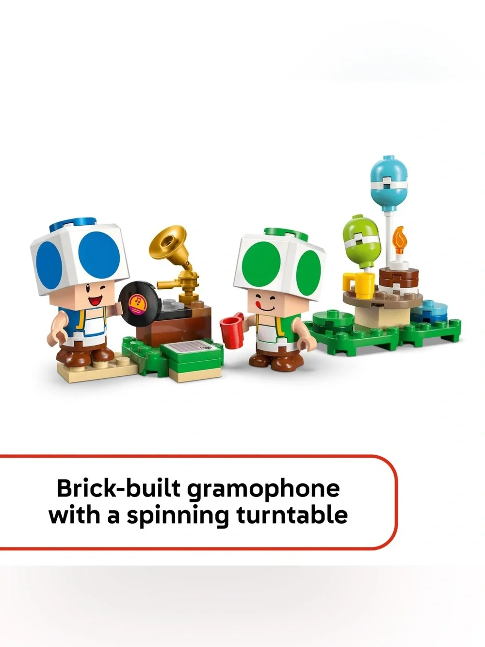 LEGO Super Mario Party at Toad’s House Building Toy - Pretend Play Set for Boys